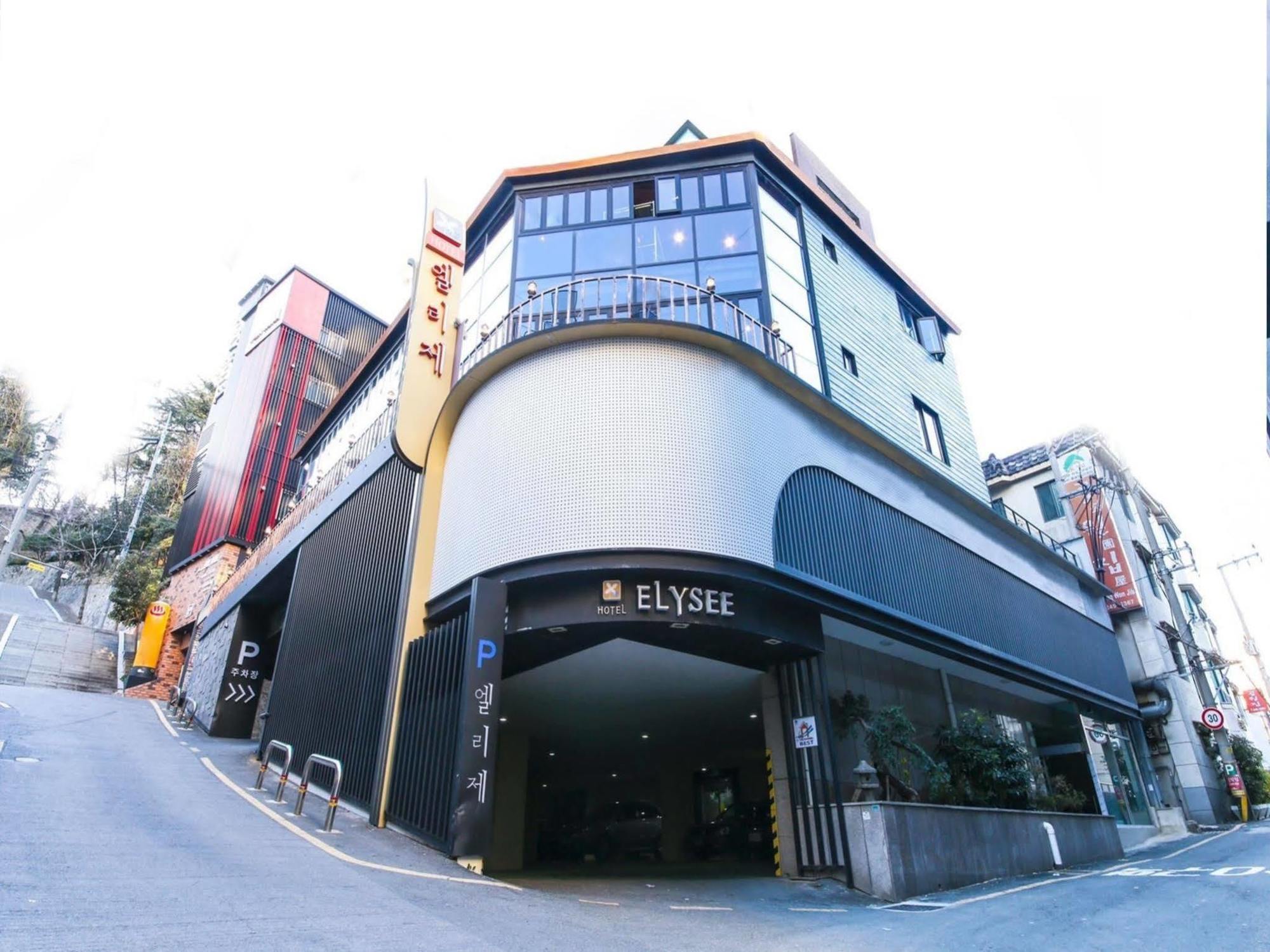 Elysee Hotel Busan Exterior foto
